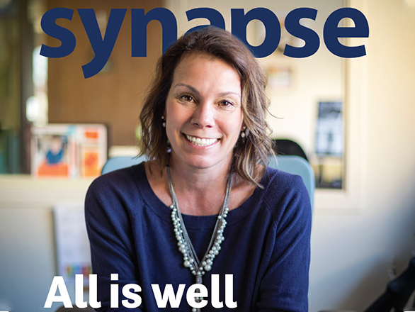 Synapse All is well Magazine cover