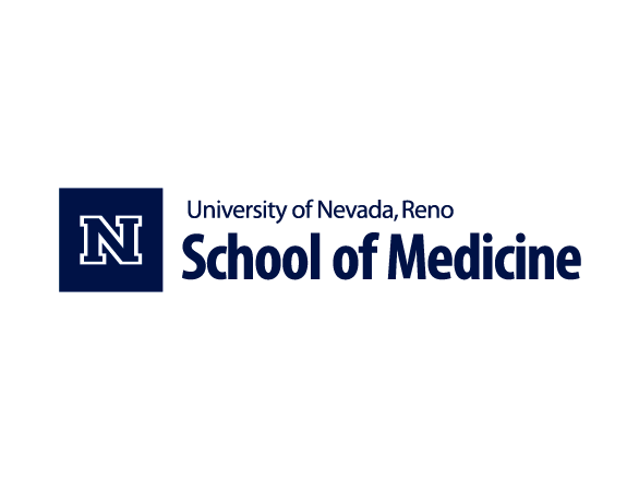 The University of Nevada, Reno School of Medicine horizontal logo.
