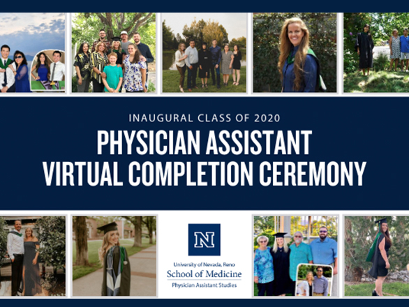 Univeristy of NEvada Reno Inaguaral Class PA Completion Ceremony