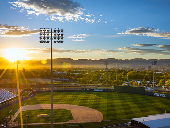 Nevada horizon at dawn