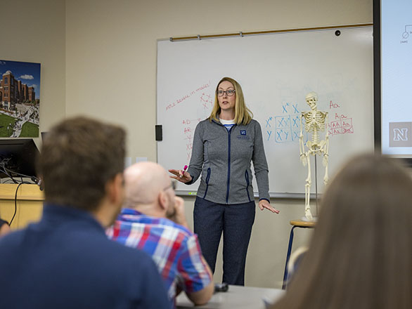 medical students in classroom